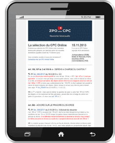 Newsletter CPC Annoté Online